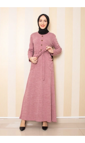 Moda Çizgi Tesettür Elbise