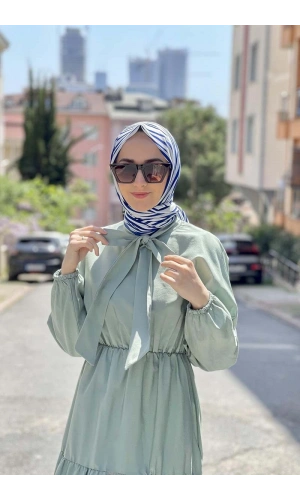 Moda Çizgi Tesettür Elbise