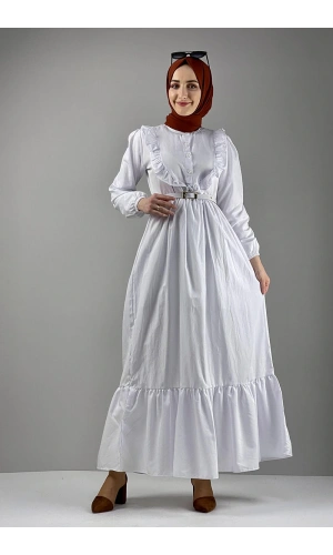 Moda Çizgi Tesettür Elbise