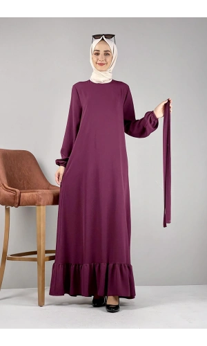 Moda Çizgi Tesettür Elbise