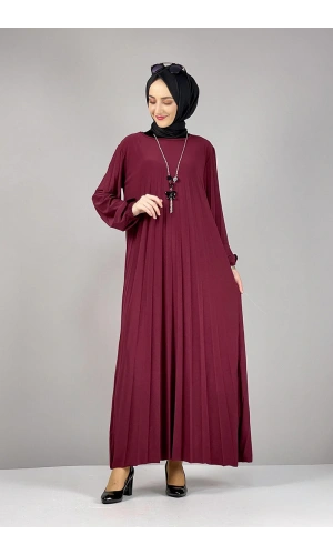 Moda Çizgi Tesettür Elbise