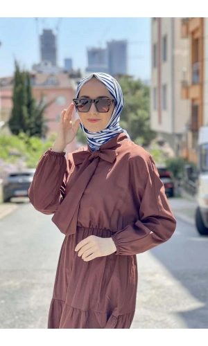 Moda Çizgi Tesettür Elbise