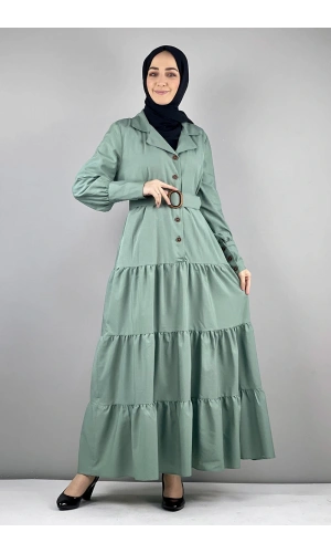 Moda Çizgi Tesettür Elbise