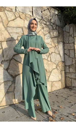 Moda Çizgi Tesettür Takım