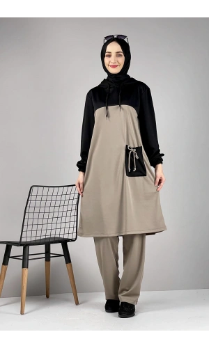 Moda Çizgi Tesettür Takım