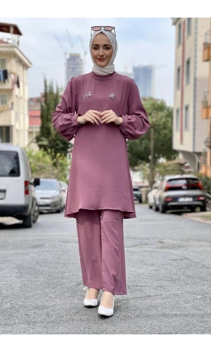 Moda Çizgi Tesettür Takım