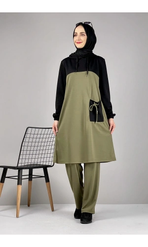 Moda Çizgi Tesettür Takım