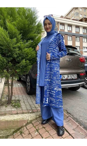Moda Çizgi Tesettür Takım