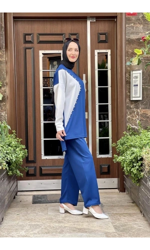 Moda Çizgi Tesettür Takım