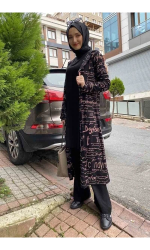 Moda Çizgi Tesettür Takım