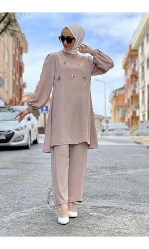 Moda Çizgi Tesettür Takım