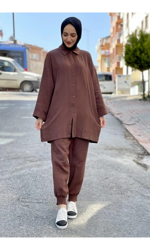 Moda Çizgi Tesettür Takım