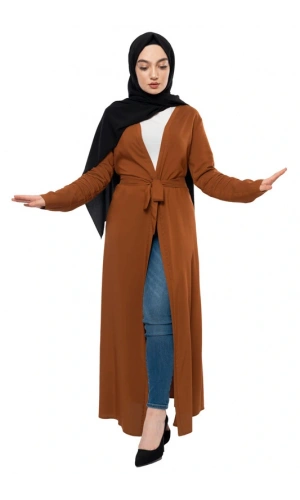 Moda Çizgi Yakalı Yelek