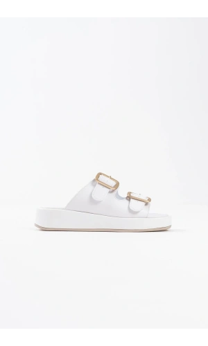 Nare Beyaz Cilt Terlik