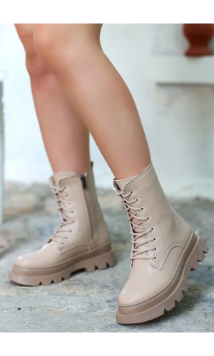 Orge Nude Cilt Bağcıklı Bot