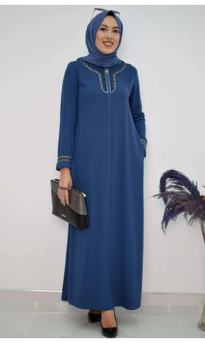 TAŞ DETAYLI FERACE İNDİGO MC2010