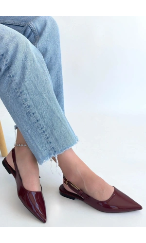 Ummar Bordo Rugan Babet Ayakkabı