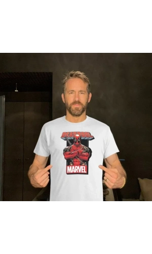 Unisex Bisiklet Yaka Baskılı Oversize T-Shirt - Beyaz