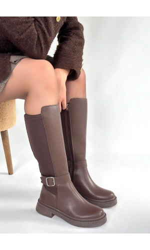 Zinda Kahverengi Cilt Çizme