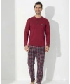 Boyraz 0406 Erkek Uzun Kol Pijama Takımı