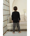 Kapitex 7101 Erkek Çocuk Uzun Kol Pijama Takımı