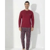 Boyraz 0406 Erkek Uzun Kol Pijama Takımı