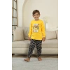 Kapitex 7101 Erkek Çocuk Uzun Kol Pijama Takımı