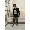 Kapitex 7101 Erkek Çocuk Uzun Kol Pijama Takımı
