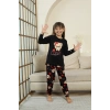 Kapitex 8222 Kız Çocuk Uzun Kol Pijama Takımı