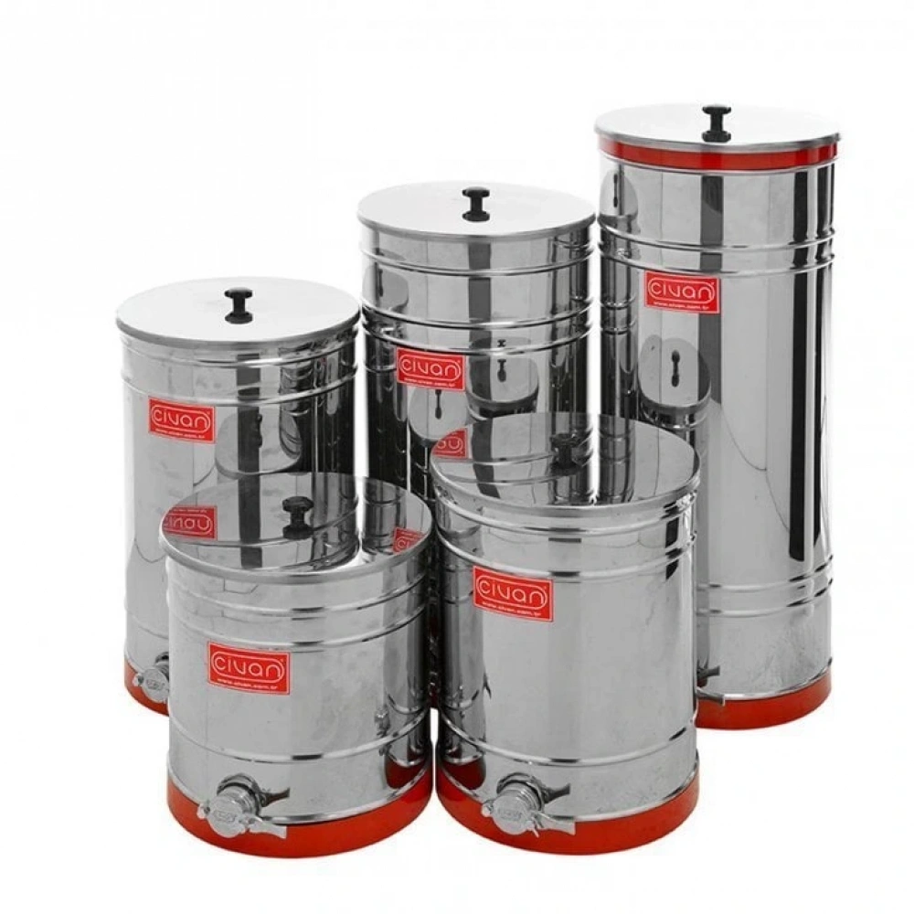 50004C 6 Tenekelik (150Kg - 110Lt) Bal Dinlendirme Kazanı (430)