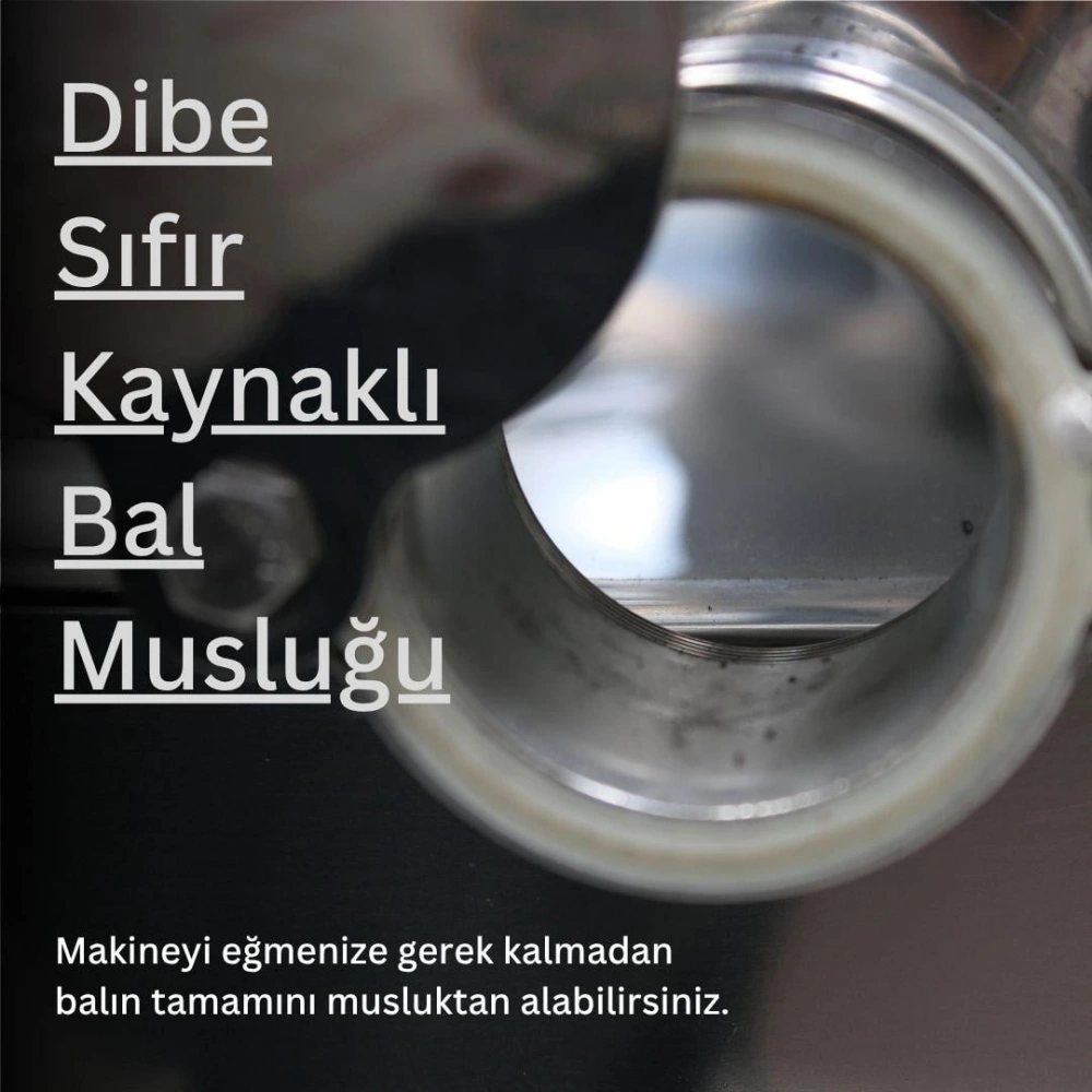 6 Çerçeveli Bal Süzme Makinesi Yatarlı Tam Otomatik 4 Programlı