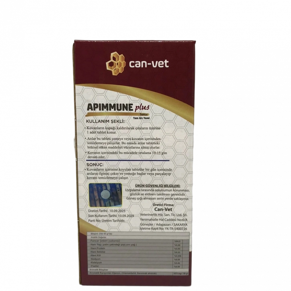 Apımmune Plus Tablet Tam Arı yemi