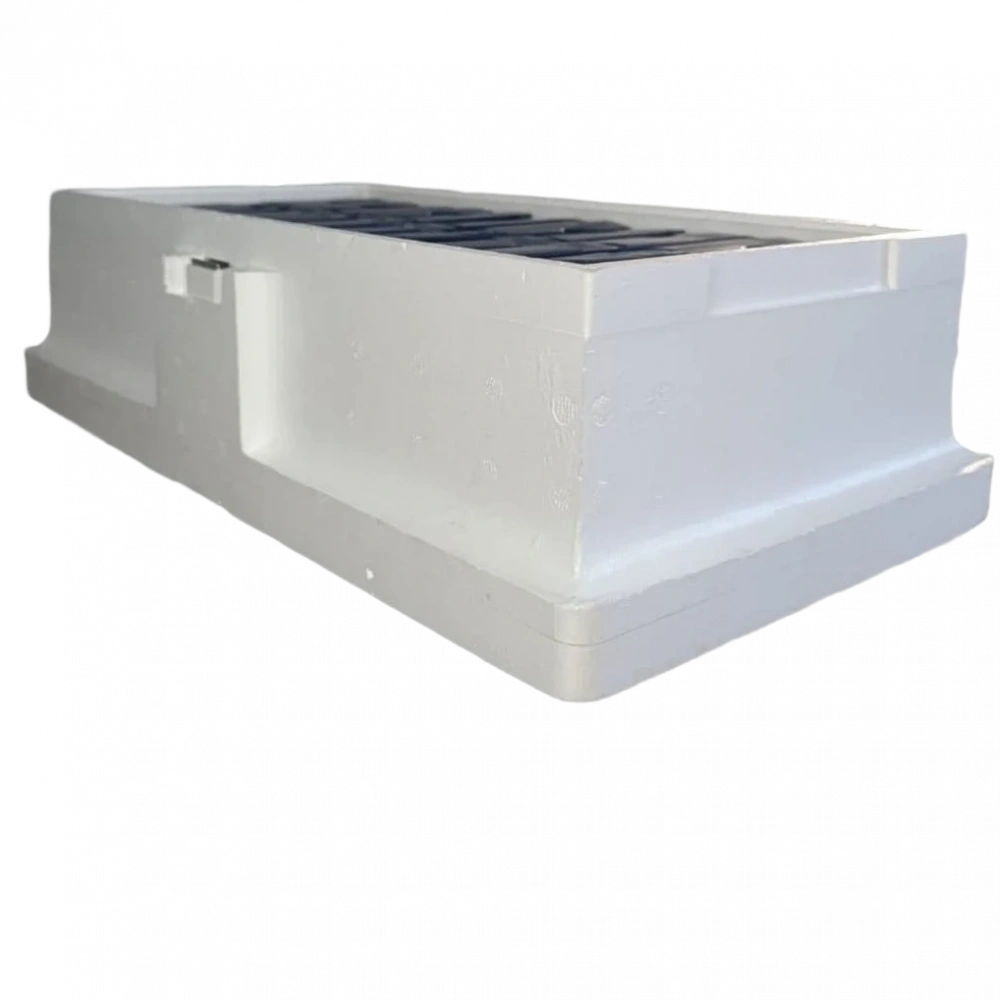 20x10cm Çıtalı / Çift Bölmeli Strafor Ana Arı Kutusu KAT