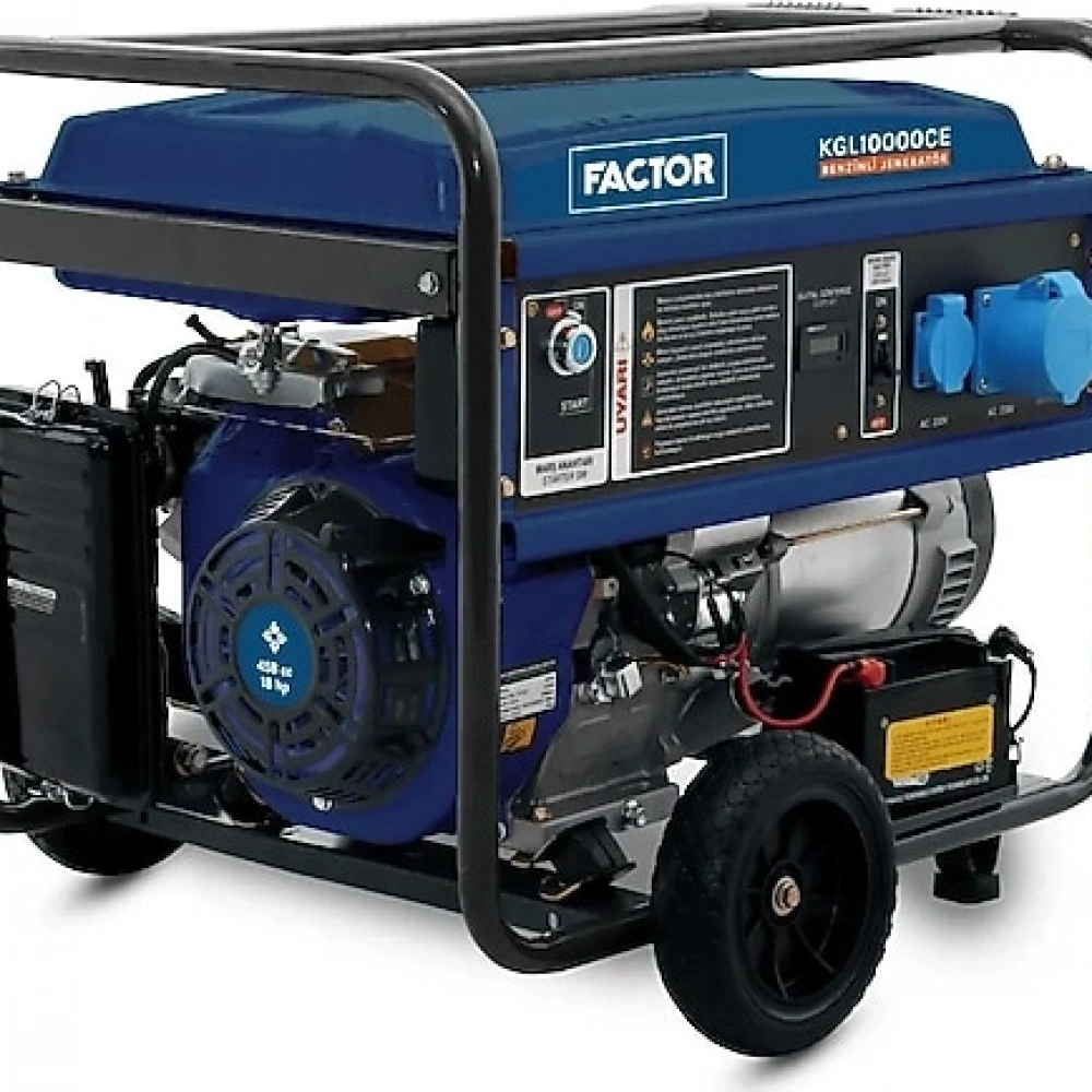 Factor KGL10000CE 10 kVA Benzinli Jeneratör