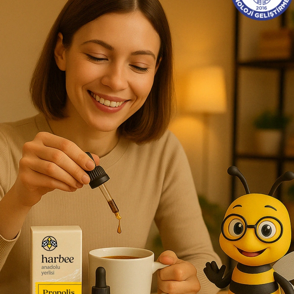 Propolis Damla 20ml %30 Ham Propolis Bağışıklık Desteği %100 Doğal - Harbee