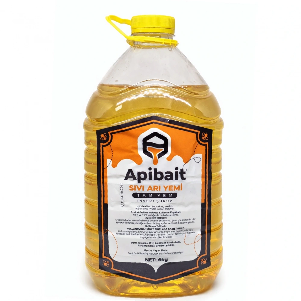 Sıvı Arı Yemi - Arı Şurubu - 1 Koli - 4 Adet (6 KG)
