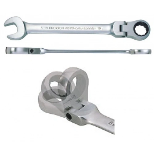 23 050 Proxxon Cırcırlı Kombıne Anahtar Mafsallı 13mm