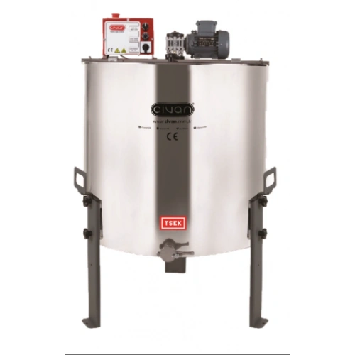 40067 8 Li Langstroth, Yatarlı, 430, Devir Kontrollü Motorlu (230v - 250w) Bal Süzme Makinesi