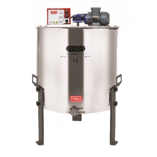 40175 24 Lü Langstroth, Radyal, 304, Devir Kontrollü Motorlu (230v - 250w) Bal Süzme Makinesi (tsek-230 Belgeli)