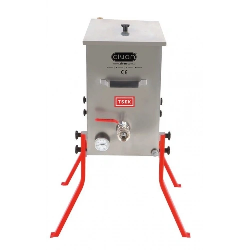 50050A 2 Tenekelik Teneke Halde Eritme / Dinlendirme Kazanı- ÇİFT CİDARLI