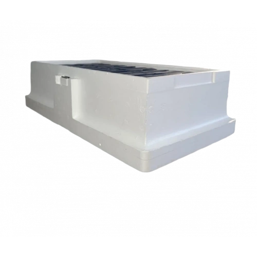 20x10cm Çıtalı / Çift Bölmeli Strafor Ana Arı Kutusu KAT