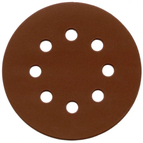 Alüminyum Oksit Cırtlı 8 Delikli Disk Zımpara 125 Mm 320 Kum