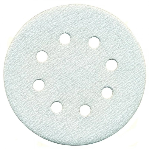 Alüminyum Oksit Cırtlı 8 Delikli Disk Zımpara 125 Mm 80 Kum