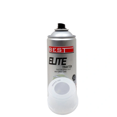 BEST SPREY TRAKTÖR BOYASI 400 ML BAŞAK GÖVDE GRİ
