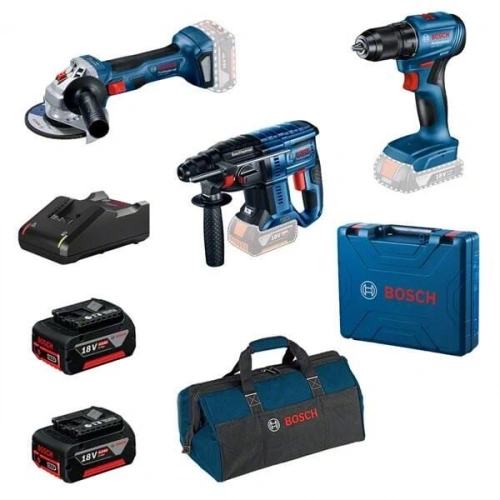 Bosch Akülü Set Gbh 180Lı+Gsr 185Lı Gws