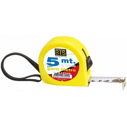 Bts19 Serisi Şerit Metre 5mt X 19mm