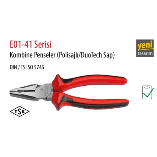 Ceta Form E01-41-160 Kombine Pense (polisajlı/duotech Sap)