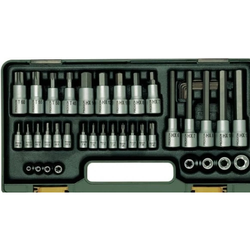 Cırcırlı Kollu 42 Parçalı Torx Ve Allen Lokma Uç Takımı