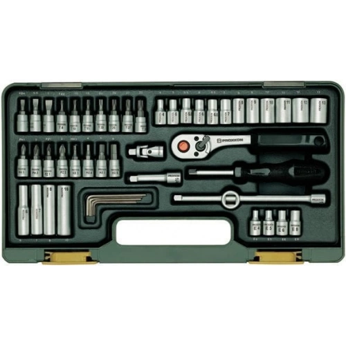 Cırcırlı Kollu 50 Parçalı Lokma Ve Bits Takımı