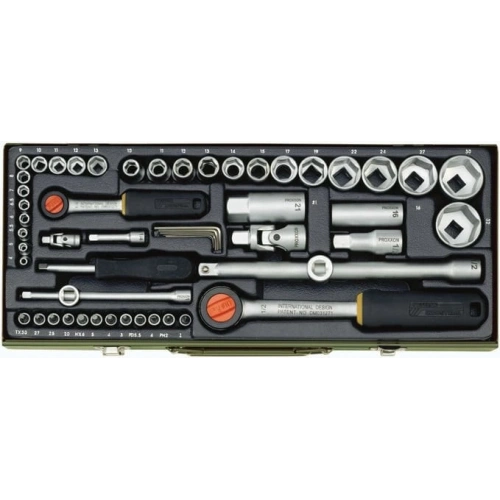 Cırcırlı Kollu 56 Parçalı Lokma Ve Bits Takımı